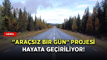 "Araçsız Bir Gün" projesi hayata geçiriliyor!