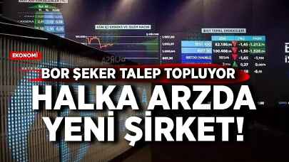 Halka arzda yeni şirket: Bor şeker talep topluyor