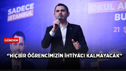 İBB Başkan adayı Kurum: Hiçbir öğrencimizin ihtiyacı kalmayacak