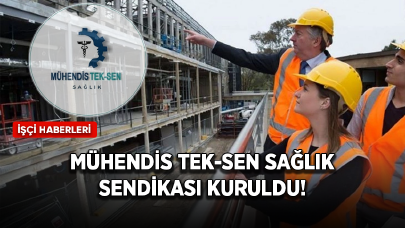 Kamu mühendislerinden yeni sendika: Mühendis Tek-Sen Sağlık sendikası kuruldu!