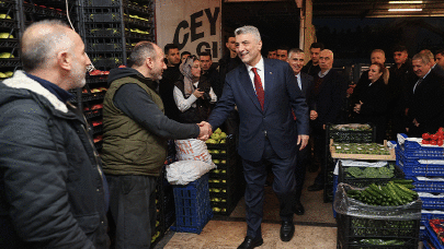 Bakan Bolat'tan esnaf ziyareti: Sizleri dinlemek için buradayız