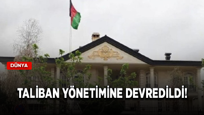 Özbekistan'daki Afganistan Büyükelçiliği Taliban yönetimine devredildi