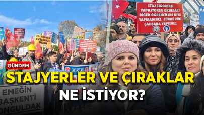 Stajyerler ve çıraklar ne istiyor?