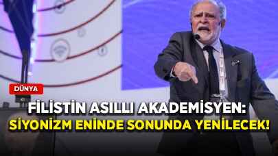 Filistin asıllı akademisyen: Siyonizm eninde sonunda yenilecek