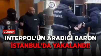 İnterpol'ün aradığı baron İstanbul'da yakalandı!