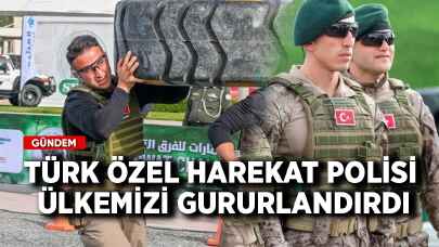 Türk Özel Harekat Polisi ülkemizi gururlandırdı