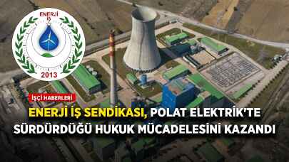 Enerji İş Sendikası, Polat Elektrik'te sürdürdüğü hukuk mücadelesini kazandı