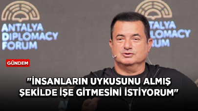 Acun Ilıcalı Antalya Diplomasi Forumu'nda başarısının neye borçlu olduğu açıkladı!