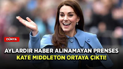 Aylardır haber alınamayan Prenses Kate Middleton ortaya çıktı! Görüntüler sosyal medya kullanıcılarını ikna etmedi