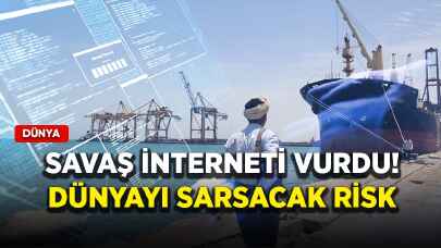 Savaş interneti vurdu! Dünyayı sarsacak risk