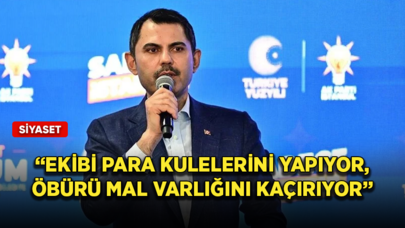 İBB Başkan adayı Kurum: Ekibi para kulelerini yapıyor, öbürü mal varlığını kaçırıyor