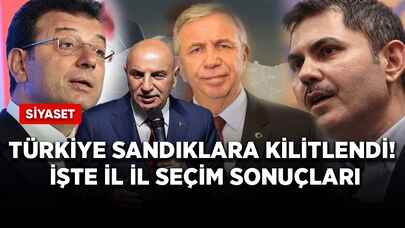 Türkiye sandıklara kilitlendi! İşte il il seçim sonuçları