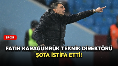 Fatih Karagümrük teknik direktörü Şota istifa etti!