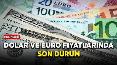 Dolar ve euro fiyatlarında son durum