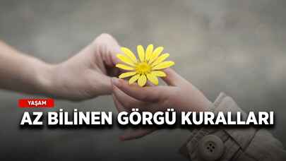 Az bilinen görgü kuralları nelerdir?