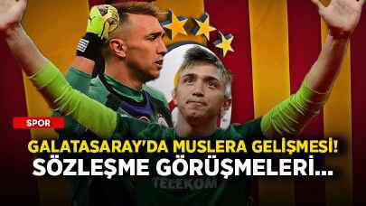 Galatasaray'da Muslera gelişmesi! Sözleşme görüşmeleri...