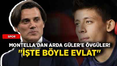 Montella'dan Arda Güler'e övgüler! "İşte böyle evlat"