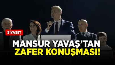 Mansur Yavaş’tan zafer konuşması!