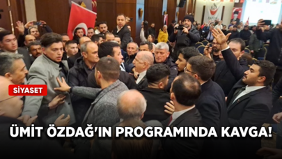 Zafer Partisi Genel Başkanı Ümit Özdağ'ın programında kavga!