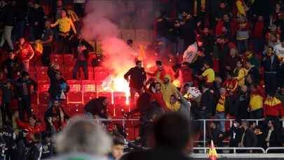 Olaylı Göztepe-Altay maçında tribüne fişek atan sanığa 15 yıl hapis