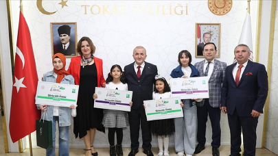 Tokat'ta örnek davranış: Gazze'deki çocuklar için ödülünü bağışladı