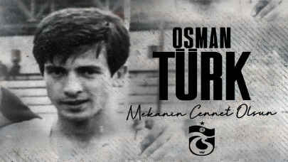 Trabzonspor'un ilk resmi golünü atan Osman Türk, vefat etti