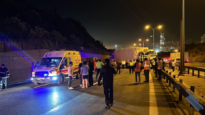 Anadolu Otoyolu'nun Kocaeli kesiminde trafik kazası: 4 yaralı