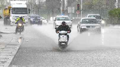 Meteoroloji'den uyarı! Sağanak ve kuvvetli rüzgar geliyor