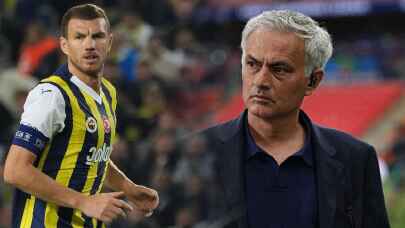 Jose Mourinho'dan Edin Dzeko'yu üzecek karar