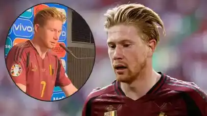 Kevin De Bruyne'den şok hareket: Gazeteciye hakaret etti