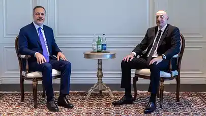 Bakan Fidan Cumhurbaşkanı Aliyev tarafından kabul edildi