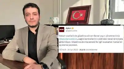 Aykırı’nın Genel Yayın Yönetmeni Batuhan Çolak gözaltına alındı