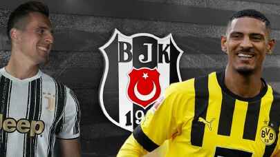 Beşiktaş'ta forvet için 2 yıldız aday: Haller ve Milik