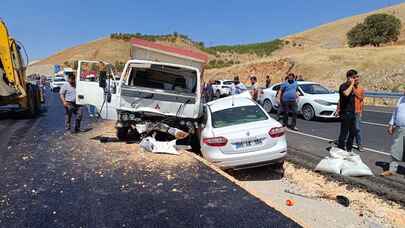 Adıyaman'da kamyon kazası: 1 ölü, 3 yaralı