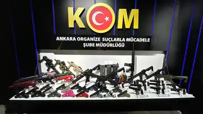 Ankara'da silah kaçakçılarına operasyon: 5 gözaltı