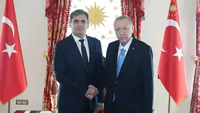 Cumhurbaşkanı Erdoğan Ervin İbrahimovic'i kabul etti