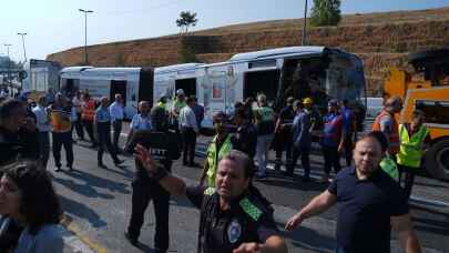 İETT'den metrobüs kazasına ilişkin açıklama: Yol ayrım yerini geç fark etti