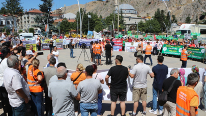 Tokat halkı maden arama çalışmalarına karşı ayakta