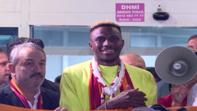 Victor Osimhen, Galatasaray için İstanbul'da!