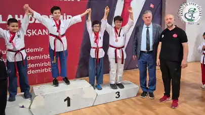 Enerji İş Spor Kulübü'nden İstanbul Taekwondo Poomsae Şampiyonası'nda önemli başarı