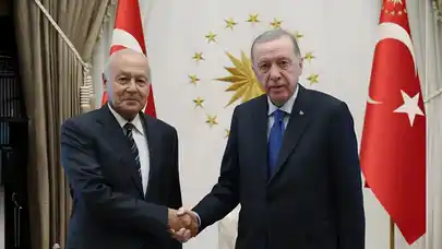 Cumhurbaşkanı Erdoğan, Arap Birliği Genel Sekreteri Ebu Gayt ile bir arada!