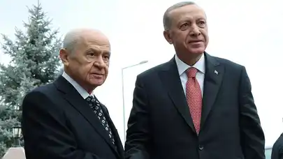 Cumhurbaşkanı Erdoğan ve MHP lideri Bahçeli'den sürpriz görüşme