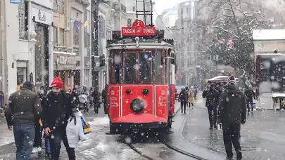 Kar, kapının eşiğini aştı