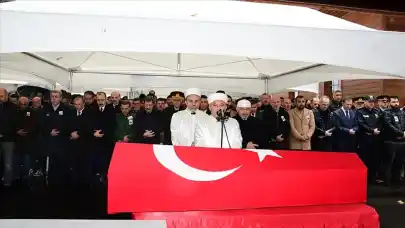 Şehit Sözleşmeli Er Kander Babür Samsun'da son yolculuğuna uğurlandı