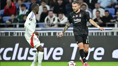 Beşiktaş, Olimpik Lyon'u 1-0 mağlup etti