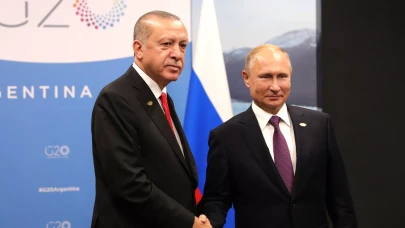 Cumhurbaşkanı Erdoğan, Putin ile görüşme gerçekleştirdi