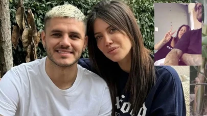 Icardi'den videolu Wanda Nara paylaşımı: Evimde beni taciz etti