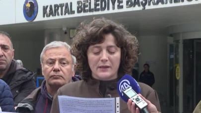 Kartal Belediyesi'nde işten çıkarılan kadından protesto: İşimi geri istiyorum!