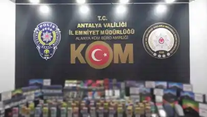 Antalya’da kaçakçılıkla mücadele operasyonu: Yüklü miktarda ürün ele geçirildi