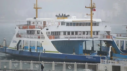 Ege Denizi'nde fırtına nedeniyle Geyikli-Bozcaada seferleri iptal edildi